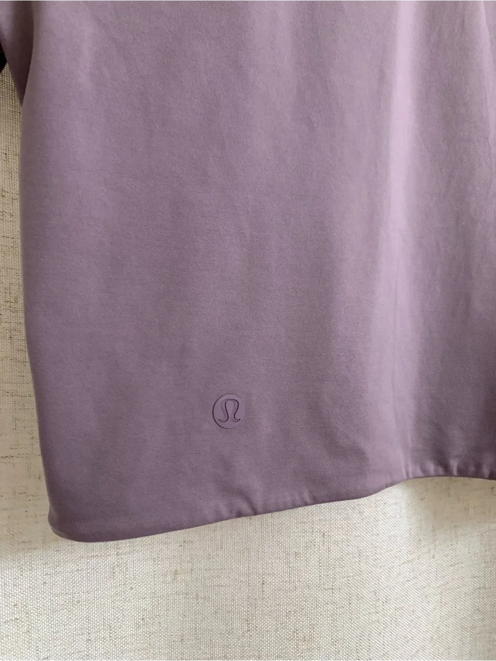 lululemon athletica Wunder Most Cropped Crew Tee Mauve Medium